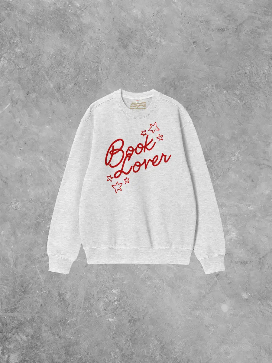 Underground Original Design: Book Lover, Bookish Boxy Cotton Sweatshirt