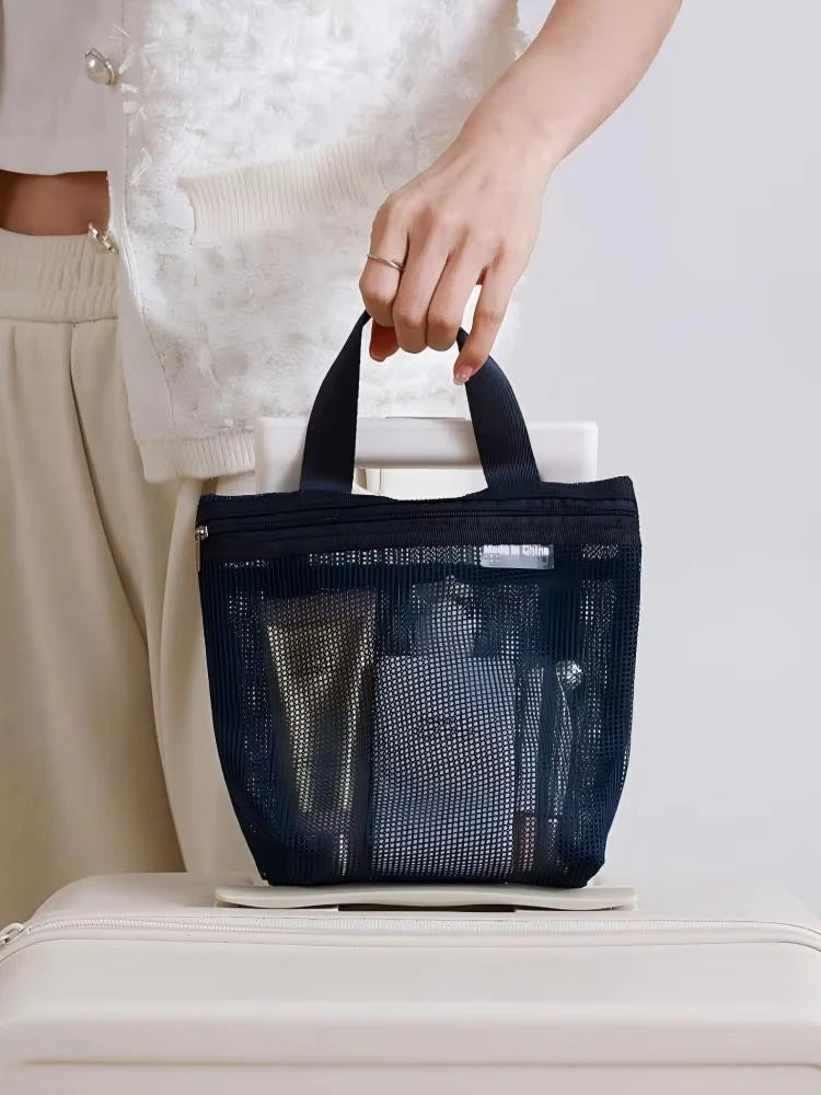 Hanging Toiletry Bag – Water-Resistant Travel Organizer with Hook
