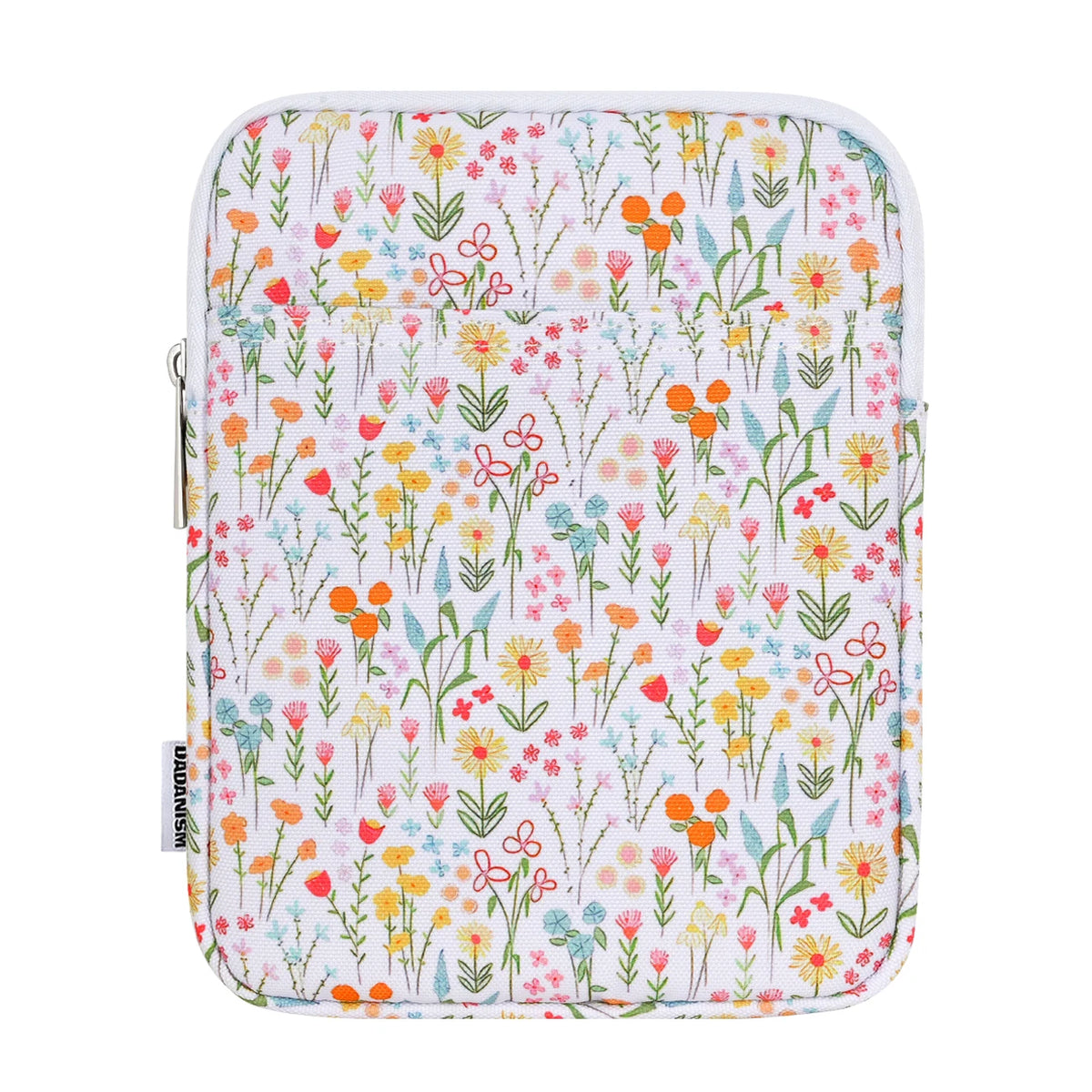Padded quilted book sleeve