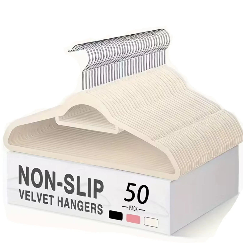 Velvet Non-Slip Hangers, 20-Pack – Slim Space-Saving Closet Hangers
