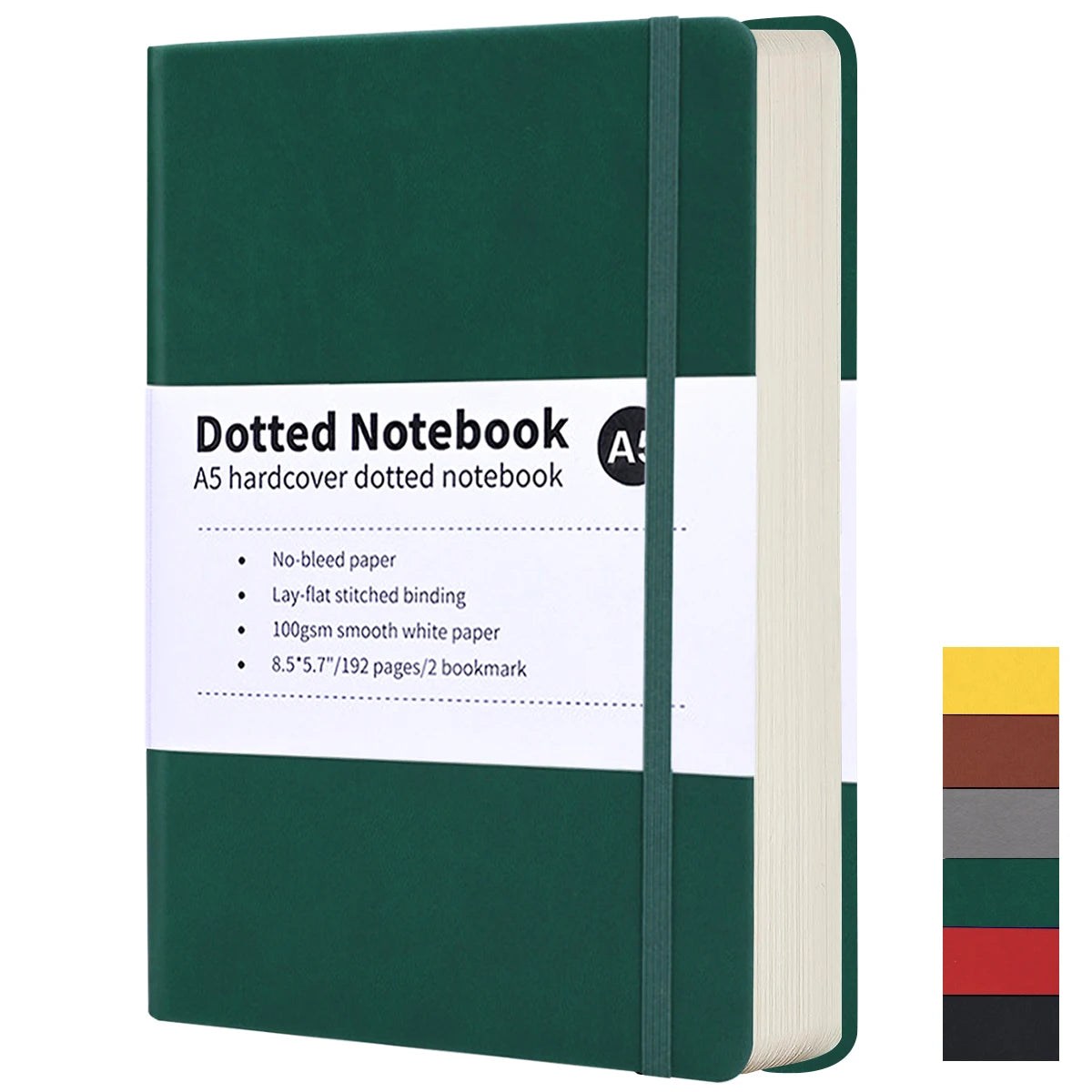 Dot Grid Journal – A5 Hardcover Notebook