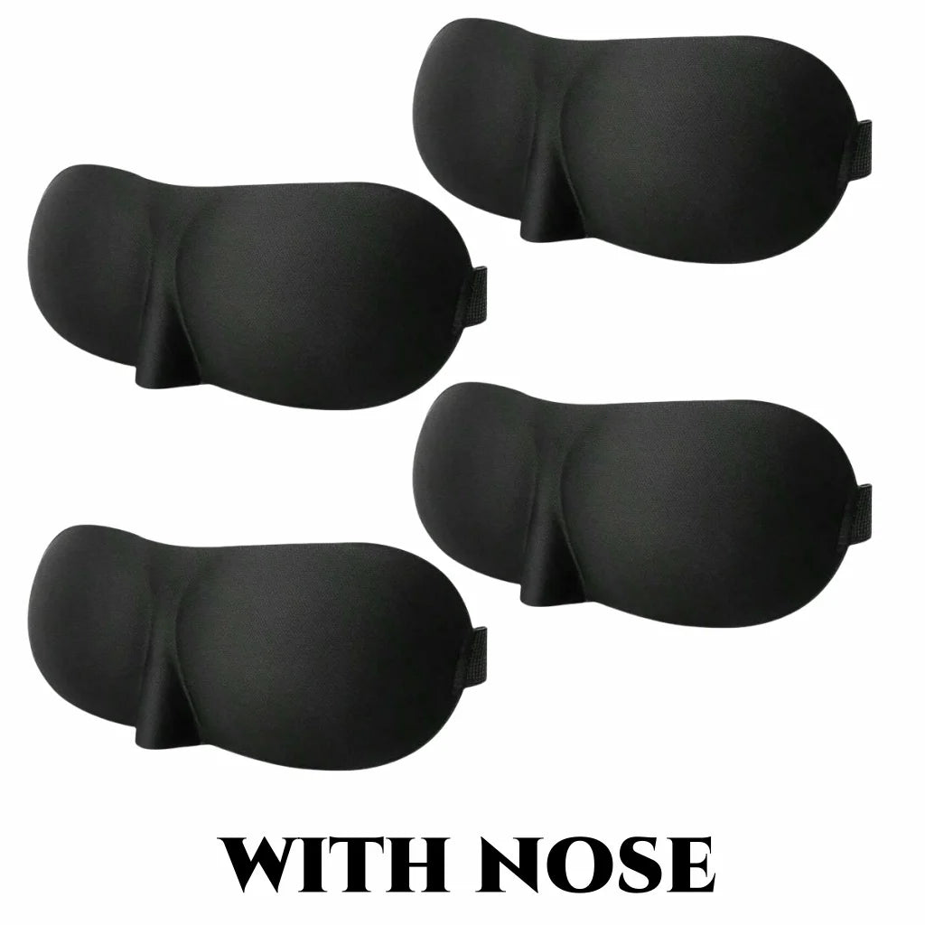 Contoured 3D Sleep Mask – Blackout Eye Mask for Slow Mornings & Naps