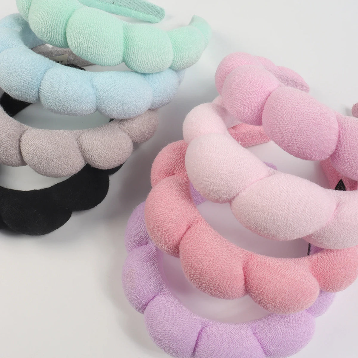 Plush Spa Headband & Wristband Set – Cozy Skincare Routine Essentials