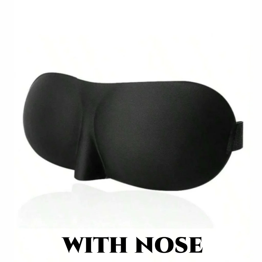 Contoured 3D Sleep Mask – Blackout Eye Mask for Slow Mornings & Naps