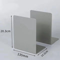 Metal Bookends, Set of 2 – Non-Skid