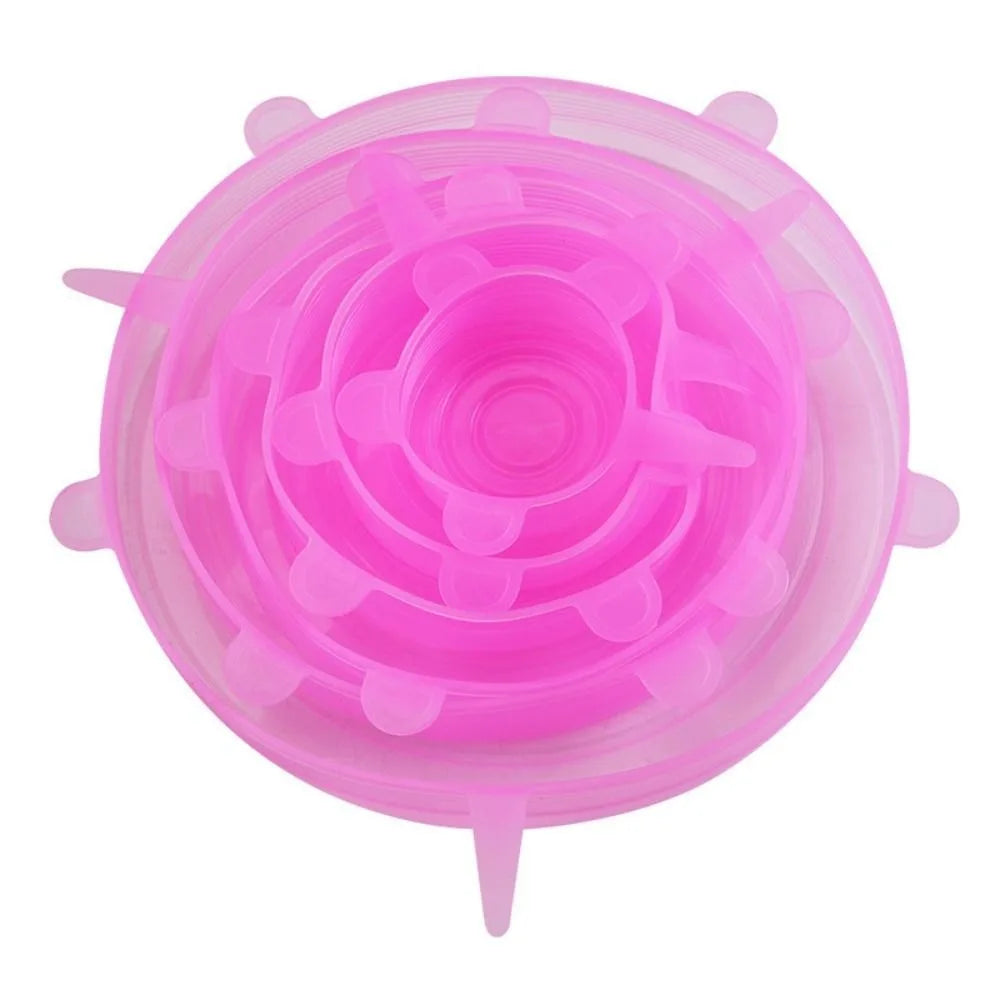 Silicone stretch lids, 6 sizes, photo 7 of 16