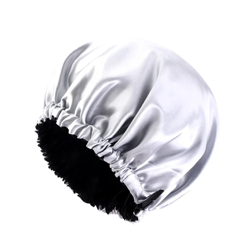 Double-layer satin sleep bonnet, photo 5 of 16