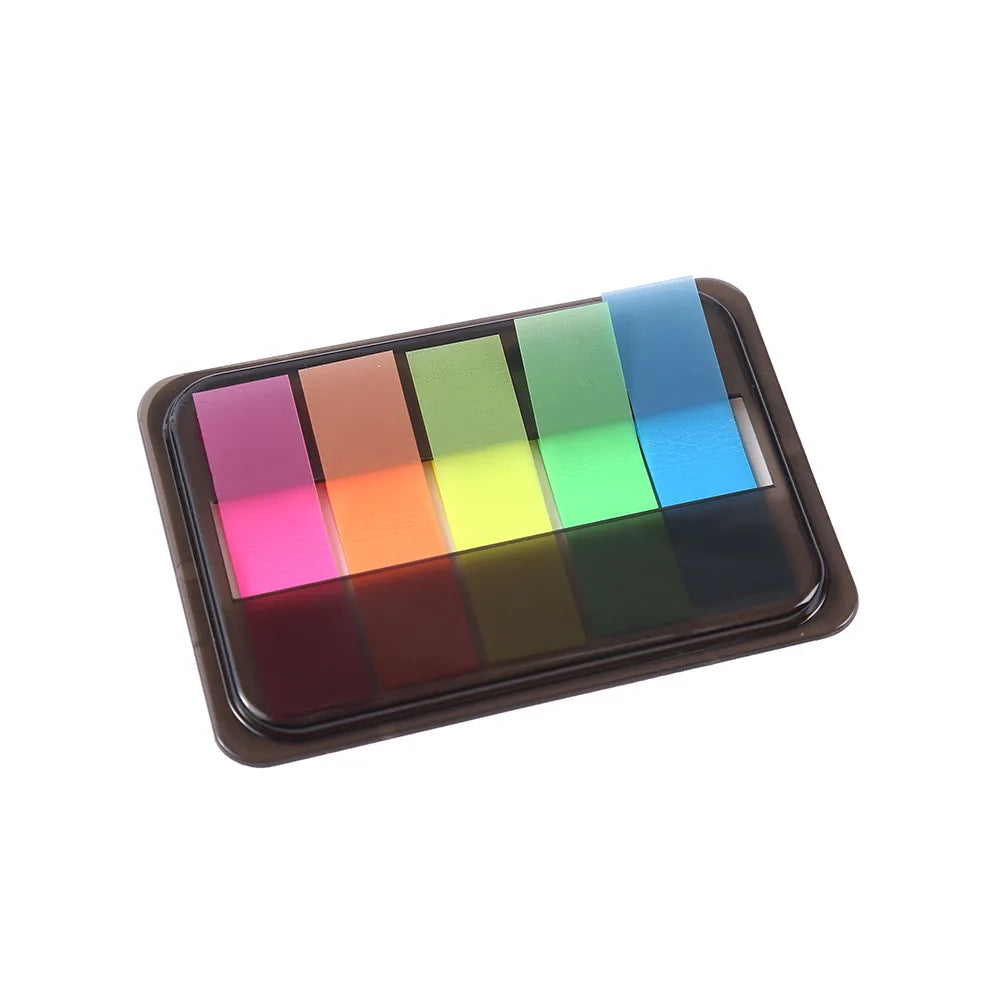 Book Annotation Sticky Tab & Note Set – Translucent Tabs in Soft Colors