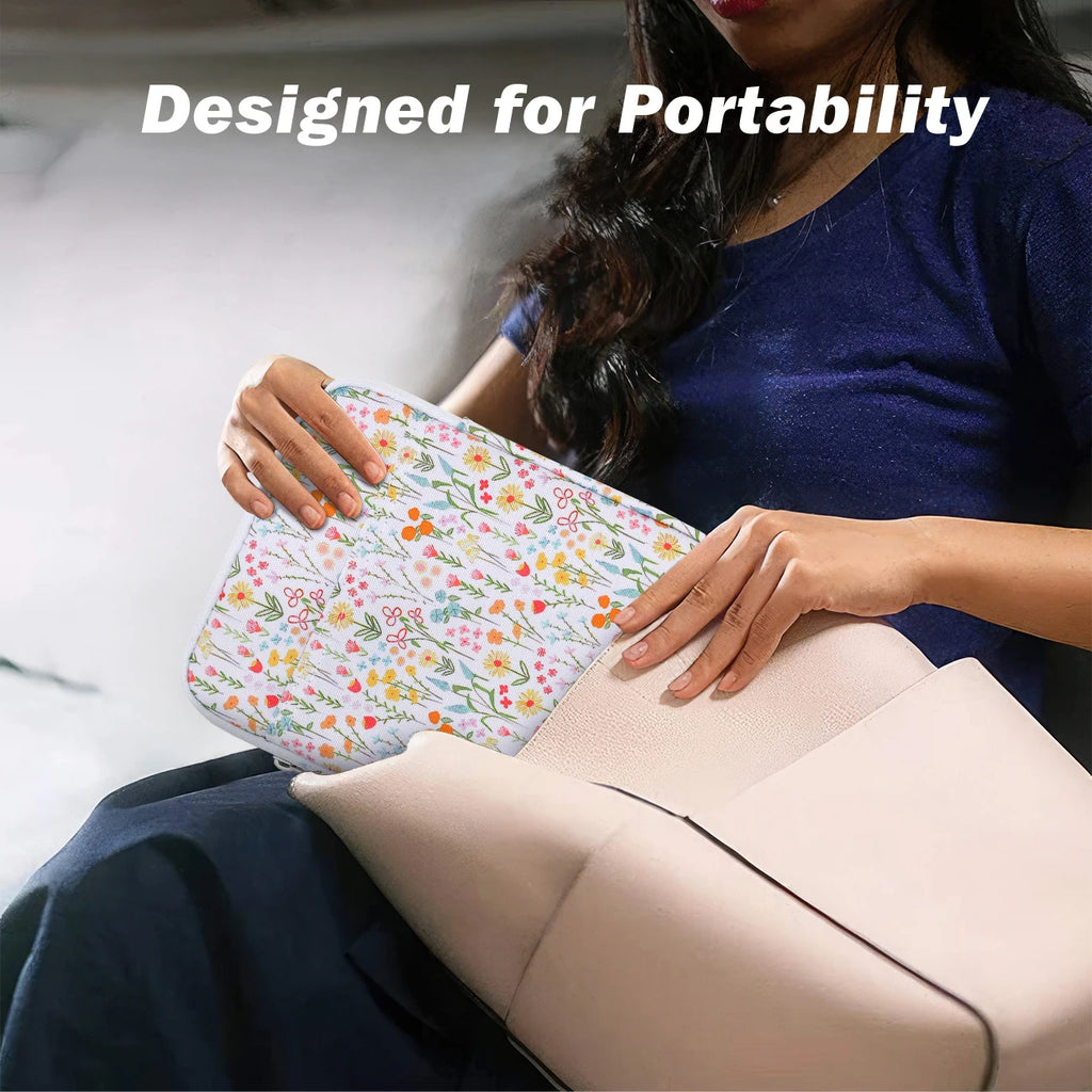 Padded Book Sleeve – Quilted Book Protector for Paperbacks & E-Readers