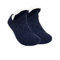 Fuzzy Grip Slipper Socks, 2 Pairs – Plush Non-Slip Socks for Slow Evenings