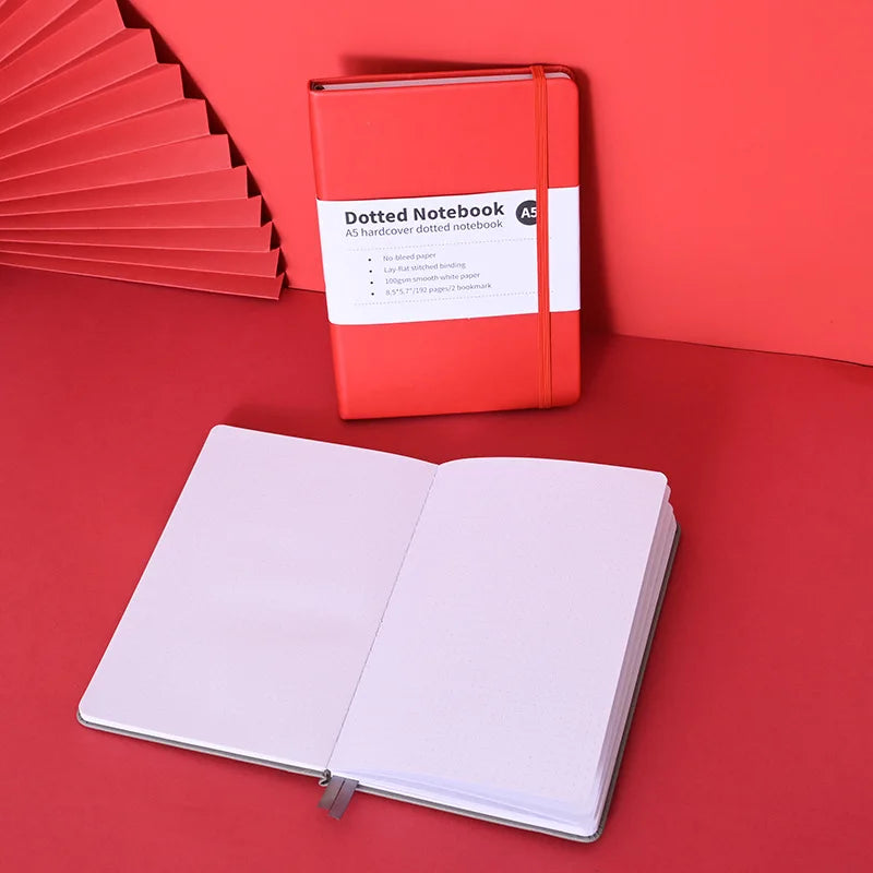 Dot Grid Journal – A5 Hardcover Notebook