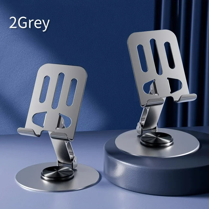 Adjustable Aluminum Phone & Tablet Stand – For Recipes, Reading & Video Calls