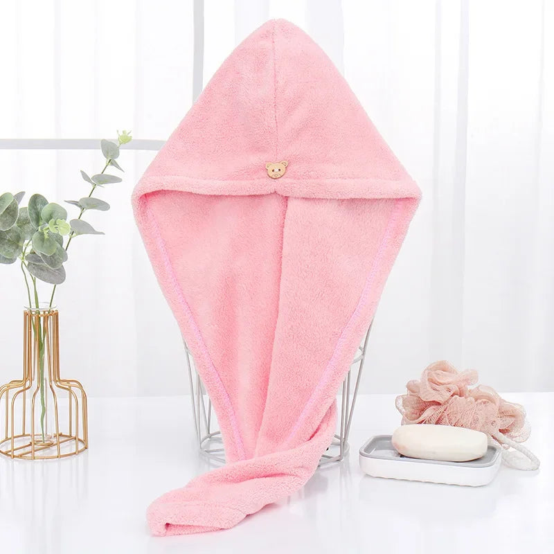 Quick-dry microfiber hair towel wrap, photo 10 of 11