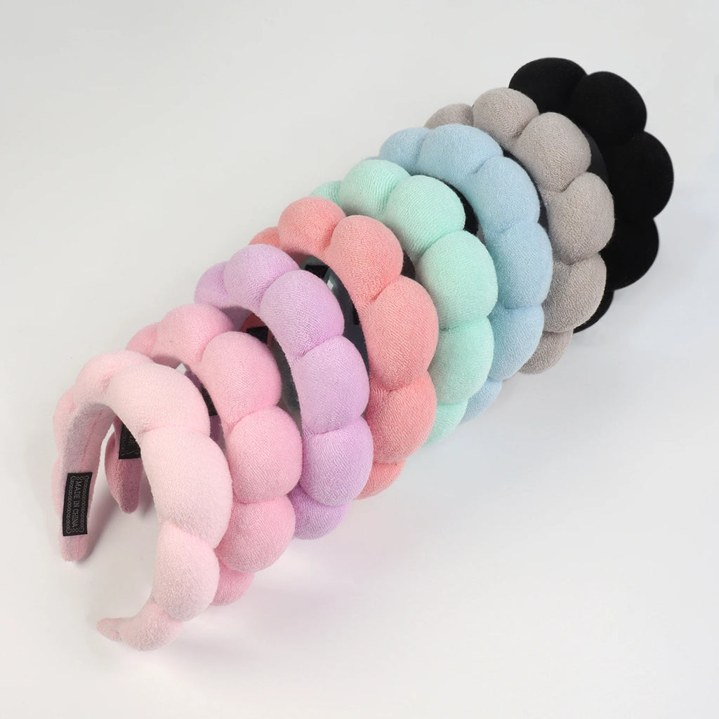 Plush Spa Headband & Wristband Set – Cozy Skincare Routine Essentials