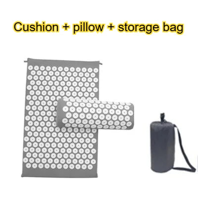 Acupressure Mat & Pillow Set – Evening Wind-Down Relaxation Kit