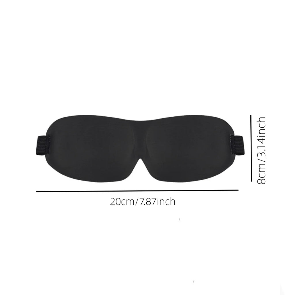 Contoured 3D Sleep Mask – Blackout Eye Mask for Slow Mornings & Naps