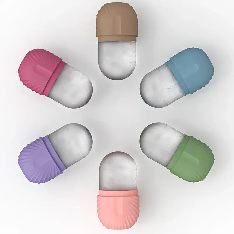 Facial ice roller for face and eyes
