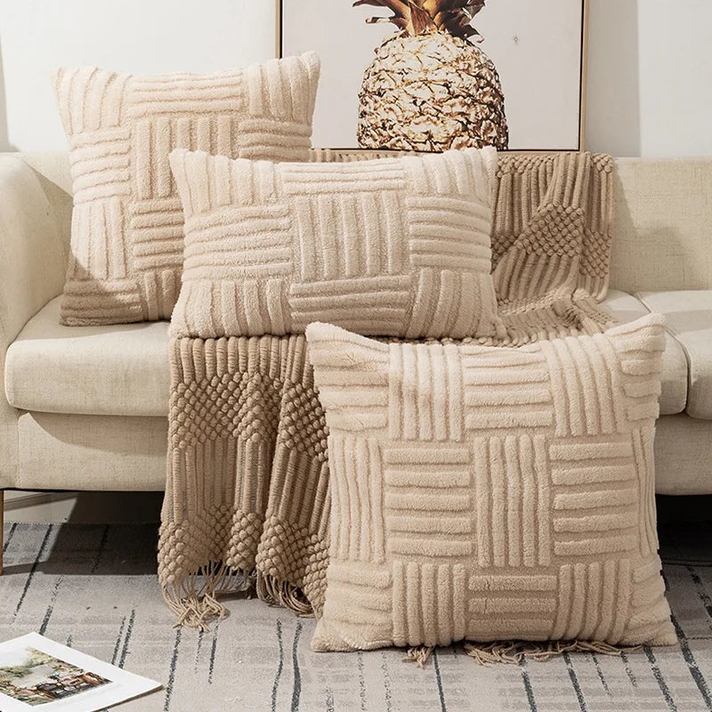 Faux fur throw pillow covers, set of 2, photo 7 of 7