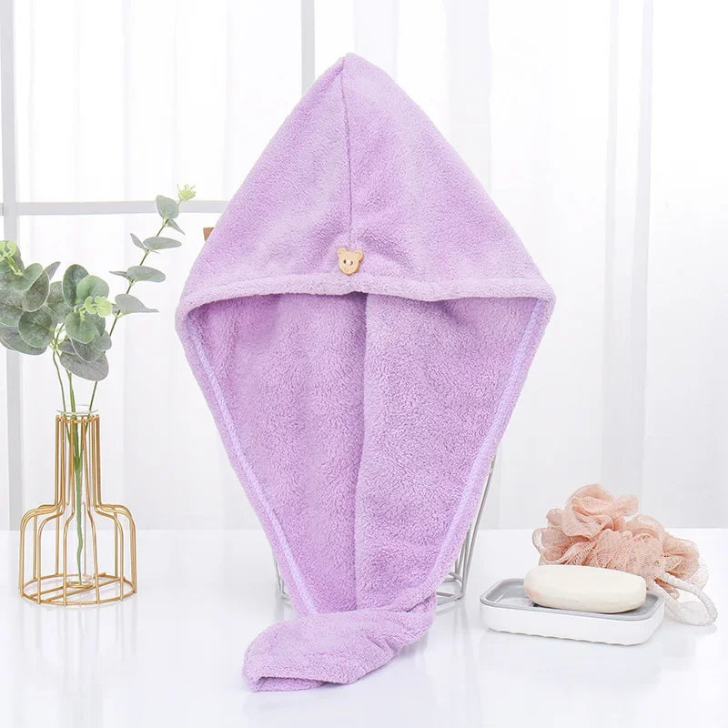 Quick-dry microfiber hair towel wrap, photo 11 of 11