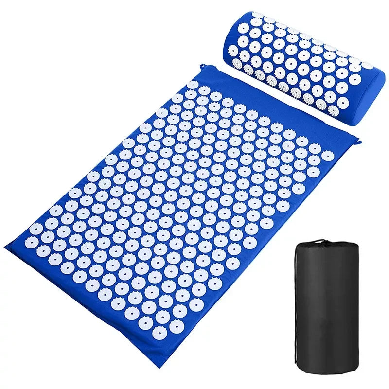 Acupressure Mat & Pillow Set – Evening Wind-Down Relaxation Kit
