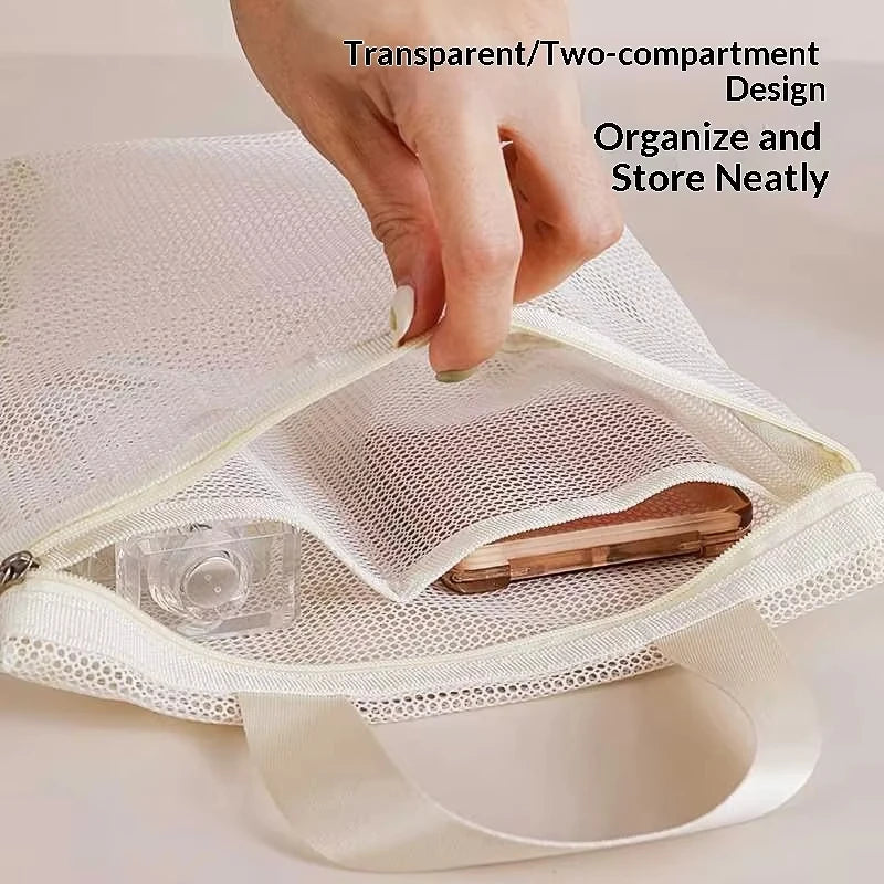 Hanging Toiletry Bag – Water-Resistant Travel Organizer with Hook