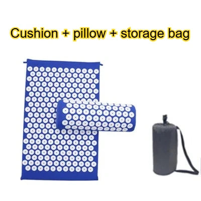 Acupressure Mat & Pillow Set – Evening Wind-Down Relaxation Kit
