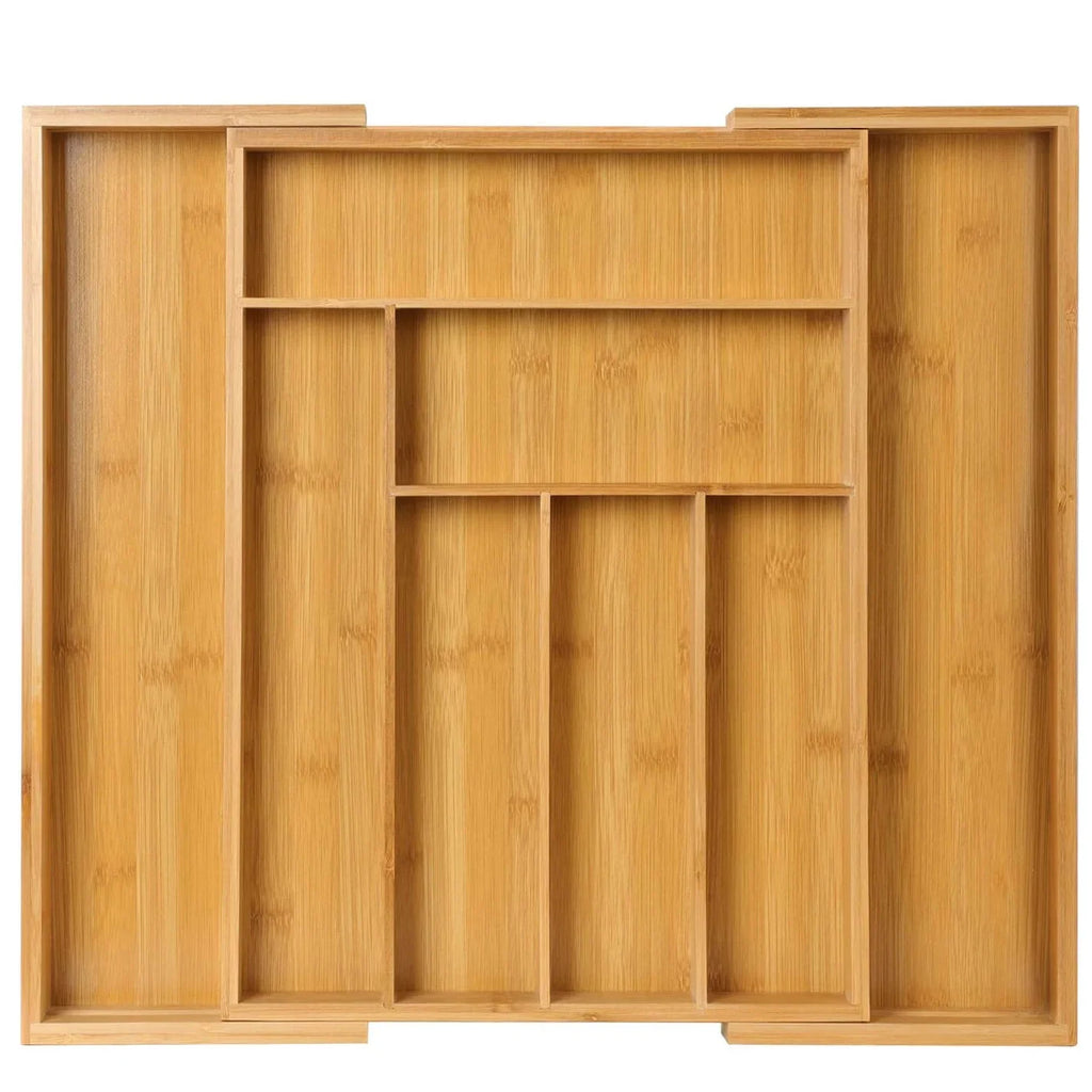 Expandable Bamboo Drawer Organizer