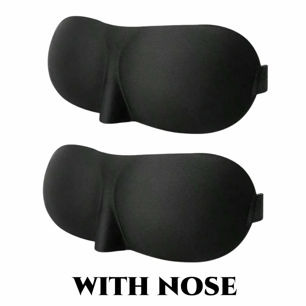 Contoured 3D Sleep Mask – Blackout Eye Mask for Slow Mornings & Naps