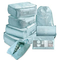 Packing Cubes Set of 8 – Lightweight Suitcase Organizers for Calm Travel