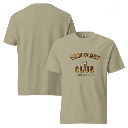 Homebody Club garment-dyed heavyweight tee